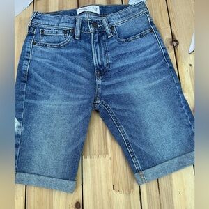 Abercrombie Kids Blue Denim Shorts